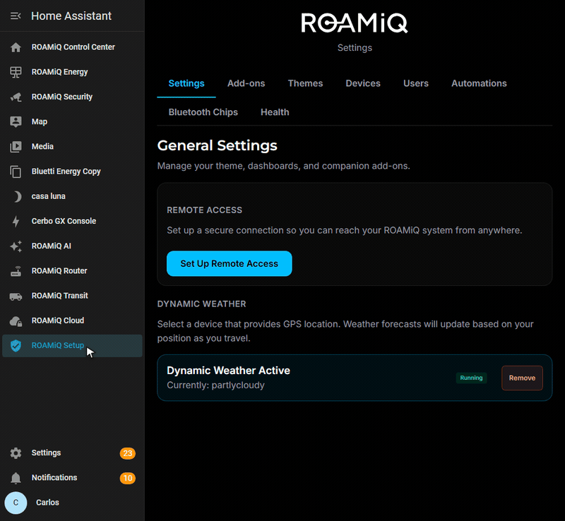 rixens addons flow